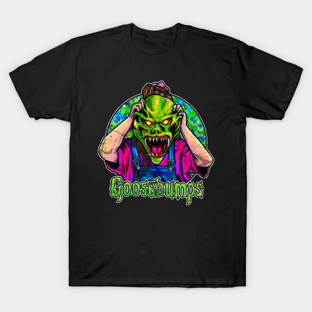 Goosebumps The Haunted Mask. T-Shirt by Inking Imp